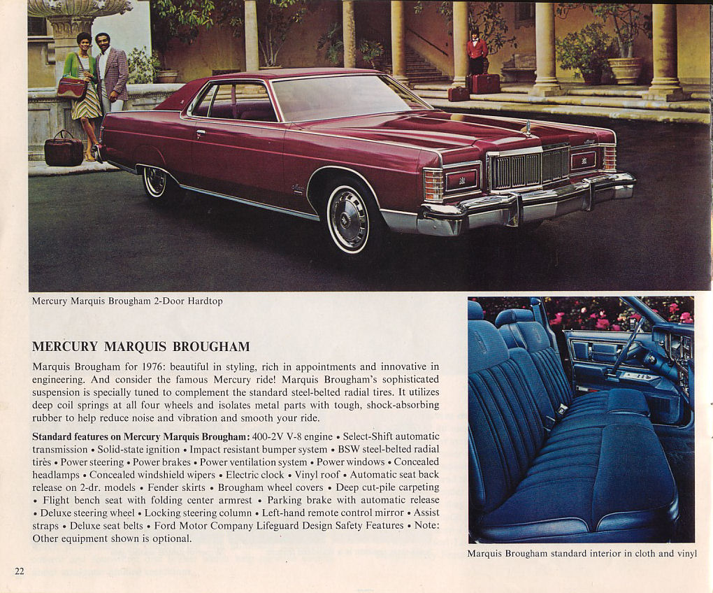 1976 Lincoln Mercury Brochure Page 6